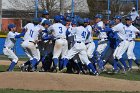 Baseball vs MIT  Wheaton College Baseball vs MIT in the  NEWMAC Championship game. - (Photo by Keith Nordstrom) : Wheaton, baseball, NEWMAC